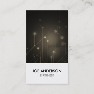 Visita Tarjeta de presentación de circuitos electrónicos 