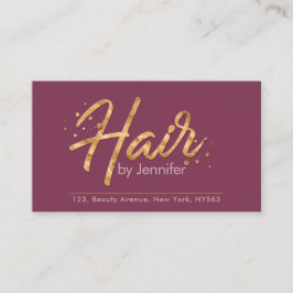 Visita Tarjeta de presentación de citas para Purpurinas M