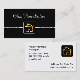 Visita Tarjeta de presentación de Classy Homes Builder