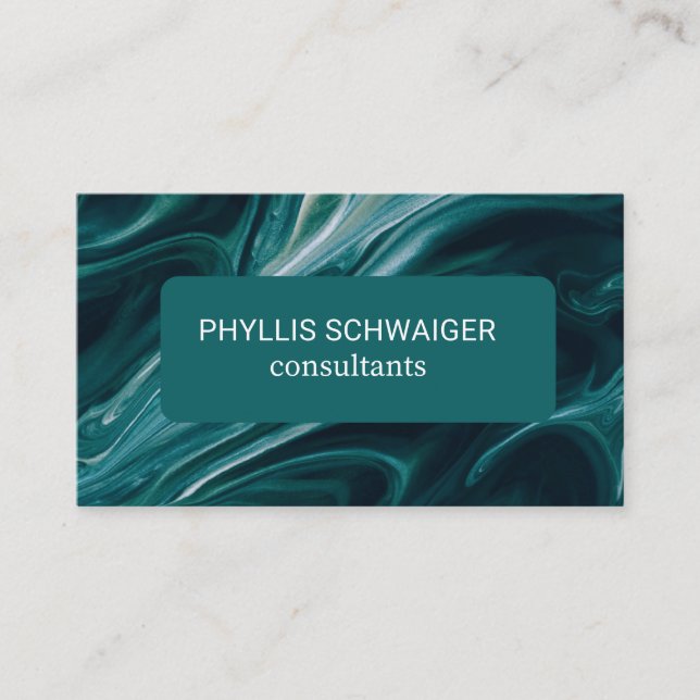 Visita Tarjeta de presentación de código Qr (Anverso)