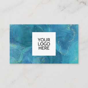 Visita Tarjeta de presentación de código QR con el logoti