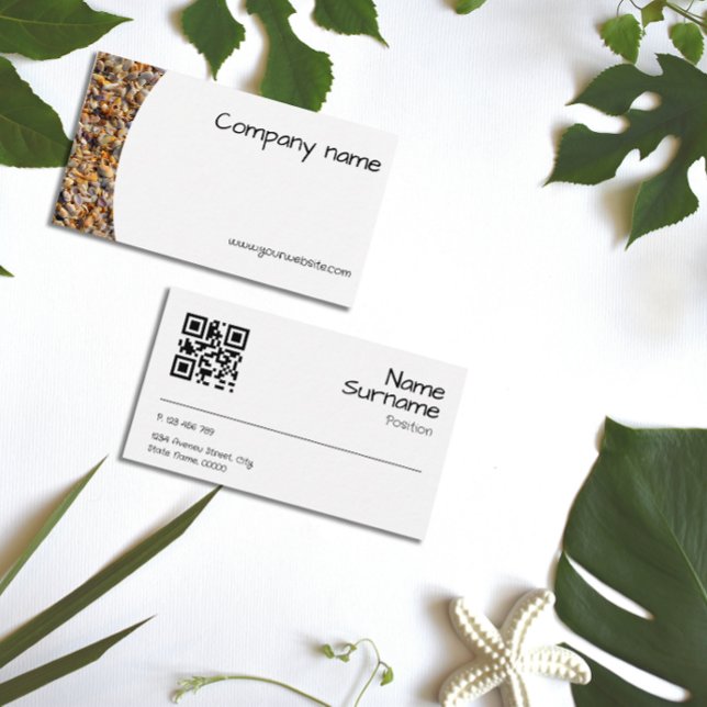 Visita Tarjeta de presentación de código QR de fotografía (Subido por el creador)