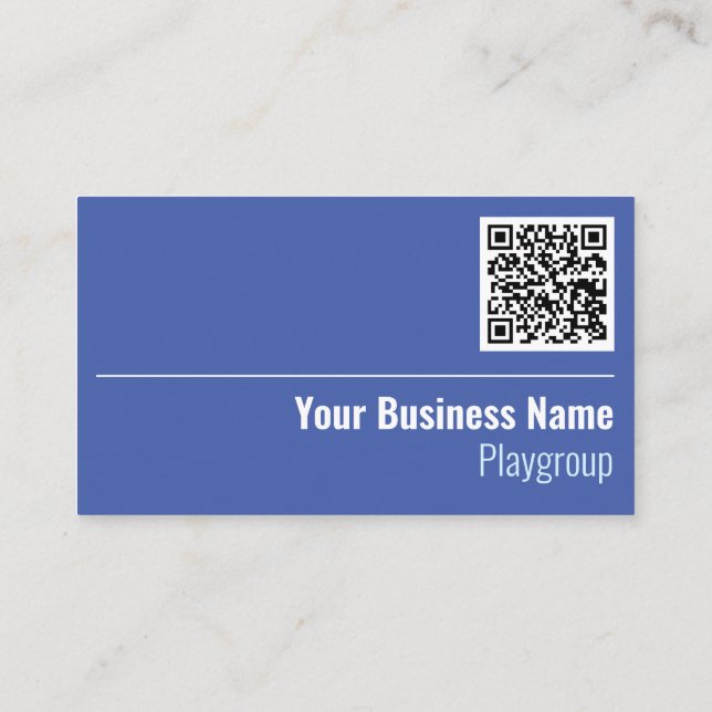 Visita Tarjeta de presentación de código QR de grupo de r (Reverso)