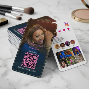 Visita Tarjeta de presentación de código QR de Instagram 