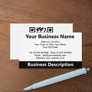 Visita Tarjeta de presentación de código QR de vCard