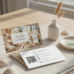 Visita Tarjeta de presentación de código QR para casa de