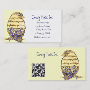 Visita Tarjeta de presentación de código QR personalizada