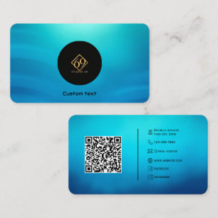 Visita Tarjeta de presentación de código QR Personalizado