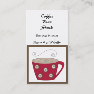 Visita Tarjeta de presentación de CoffeeTheme