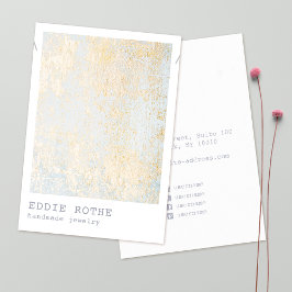 Visita Tarjeta de presentación de collares Gold Flecks