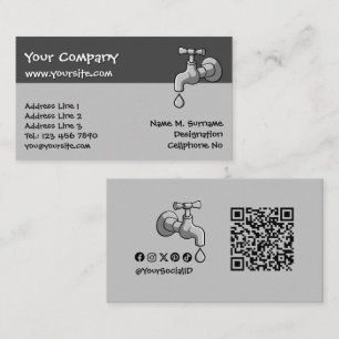 Visita Tarjeta de presentación de complementos