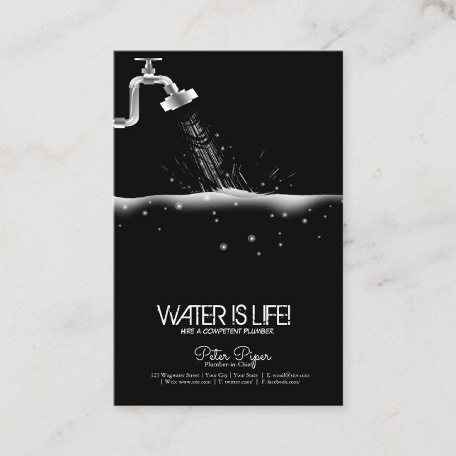 Visita Tarjeta de presentación de complementos (Anverso)