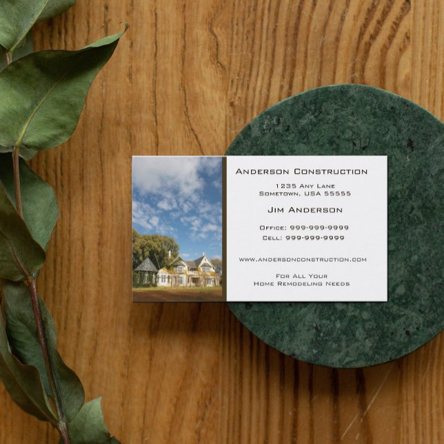 Visita Tarjeta de presentación de construcción residencia (Subido por el creador)