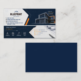 Visita Tarjeta de presentación de contratista de planos c