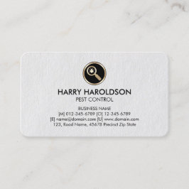 Visita Tarjeta de presentación de control de plagas Premi