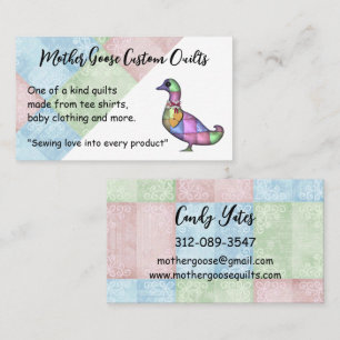 Visita Tarjeta de presentación de coser de Personalizado 