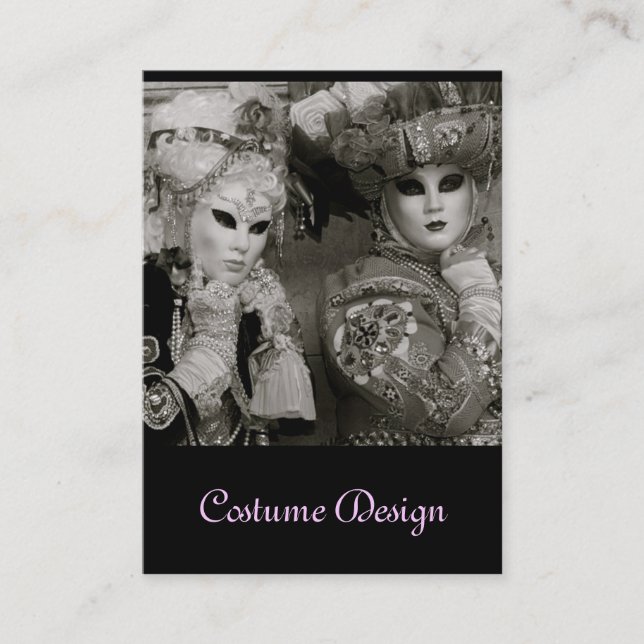 Visita Tarjeta de presentación de Costume Designer (Anverso)