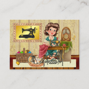 Visita Tarjeta de presentación de costura / Seamstress / 