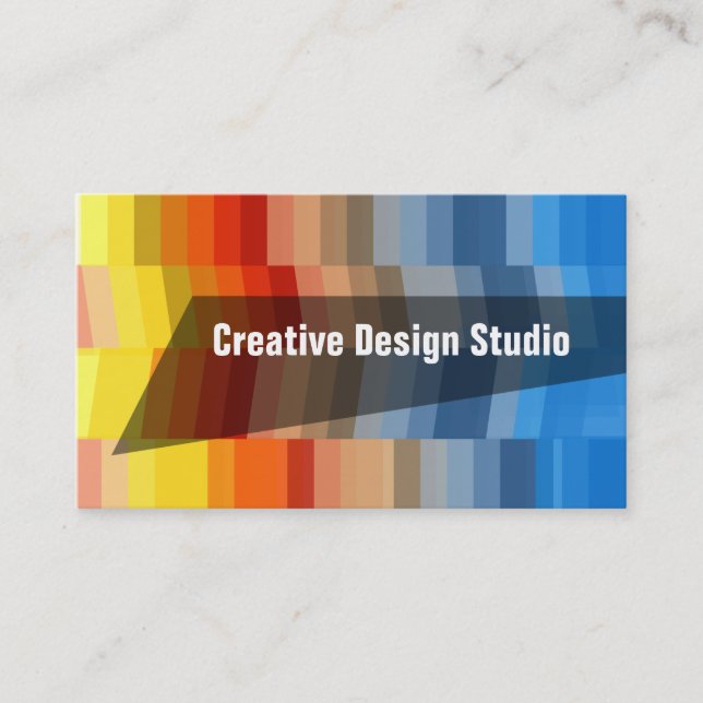 Visita Tarjeta de presentación de Creative Design Studio  (Anverso)