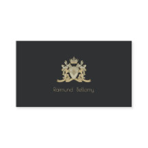 Tarjeta de presentación de cresta familiar