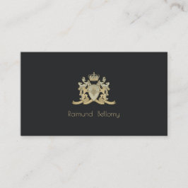 Visita Tarjeta de presentación de cresta familiar