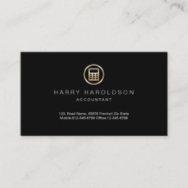 Visita Tarjeta de presentación de cuentas del icono de la