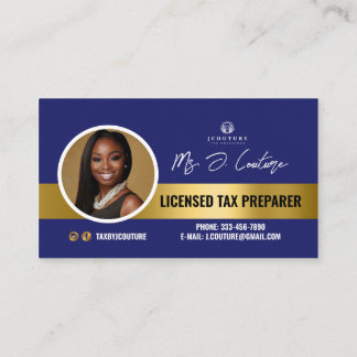 Visita Tarjeta de presentación de cuentas del preparador