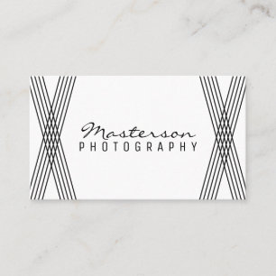 Visita Tarjeta de presentación de decoración moderna en b