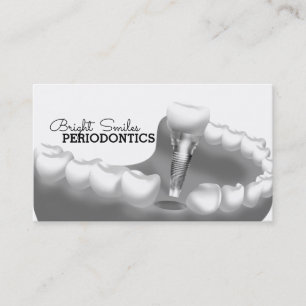 Visita Tarjeta de presentación de Dentista Peridontista