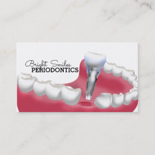 Visita Tarjeta de presentación de Dentista Peridontista