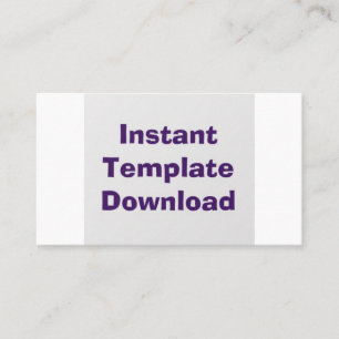 Visita Tarjeta de presentación de descarga instantánea de