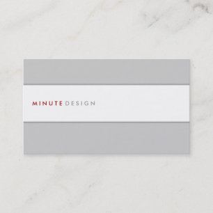 Visita Tarjeta de presentación de diseño de minutos