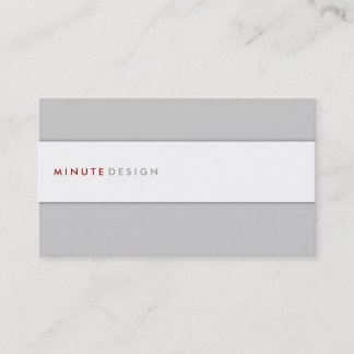 Visita Tarjeta de presentación de diseño de minutos
