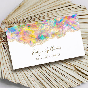 Visita tarjeta de presentación de diseño óptico