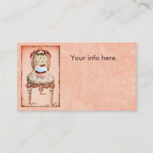 Visita Tarjeta de presentación de diseño para pasteles