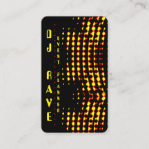 Tarjeta de presentación de DJ Event Planner