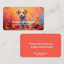 Visita Tarjeta de presentación de Dog Sitting Services