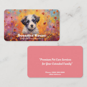 Visita Tarjeta de presentación de Dog Sitting Services