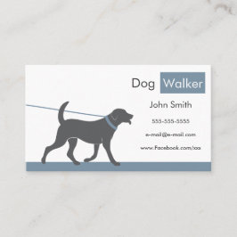 Visita Tarjeta de presentación de Dog Walker