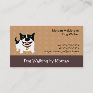 Visita Tarjeta de presentación de Dog Walker