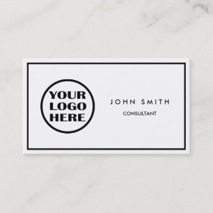 Visita Tarjeta de Presentación de Dos Lados con Logotipo