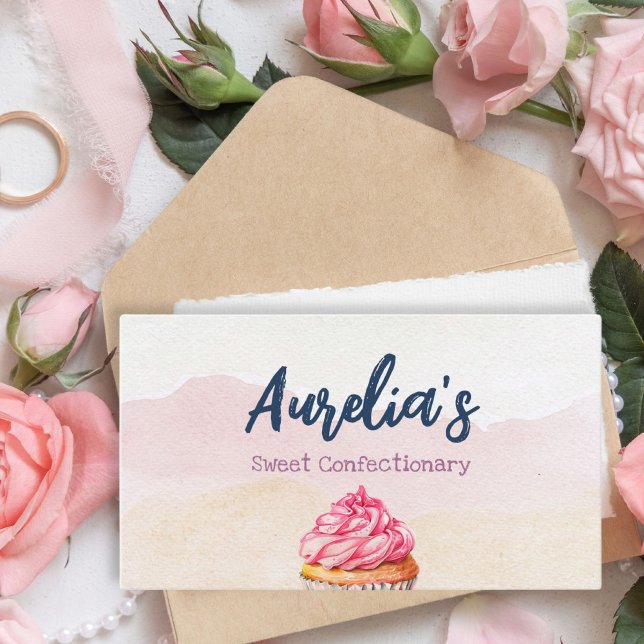 Visita Tarjeta de presentación de dulces pasteles (Subido por el creador)
