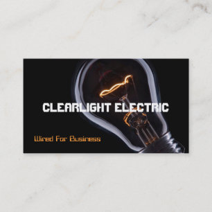 Visita Tarjeta de presentación de Electricidad Eléctric