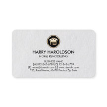 Tarjeta de presentación de eliminación de hogar pr