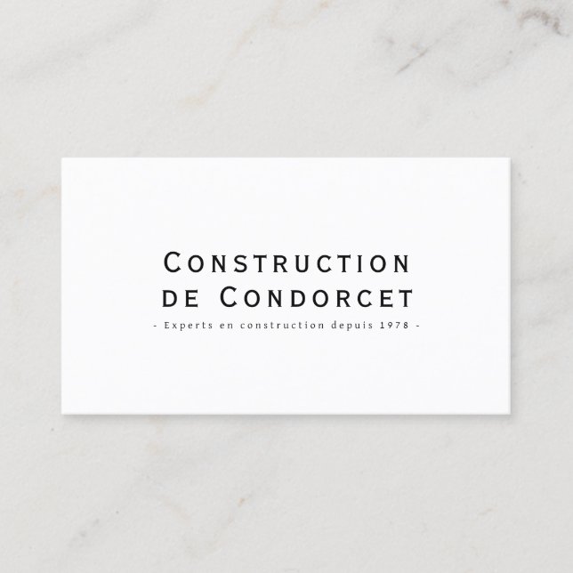 Visita Tarjeta de presentación de emprendedor | Profesion (Anverso)