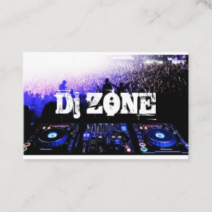 Visita Tarjeta de presentación de entretenimiento de DJ M