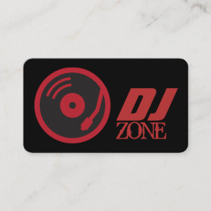 Visita Tarjeta de presentación de entretenimiento de DJ M