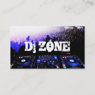 Visita Tarjeta de presentación de entretenimiento de DJ M