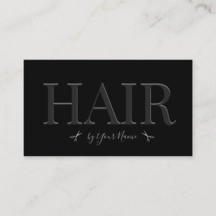 Visita Tarjeta de presentación de estilista de cabello de