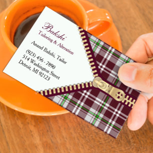 Visita Tarjeta de presentación de estilo de moda